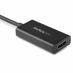 Adaptador DisplayPort para HDMI Startech DP2HD4K60H           Preto