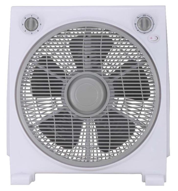 Ventoinha BOX FAN 3 Velocidades 40W c/ Temporizador (Ø30cm) - AVANT