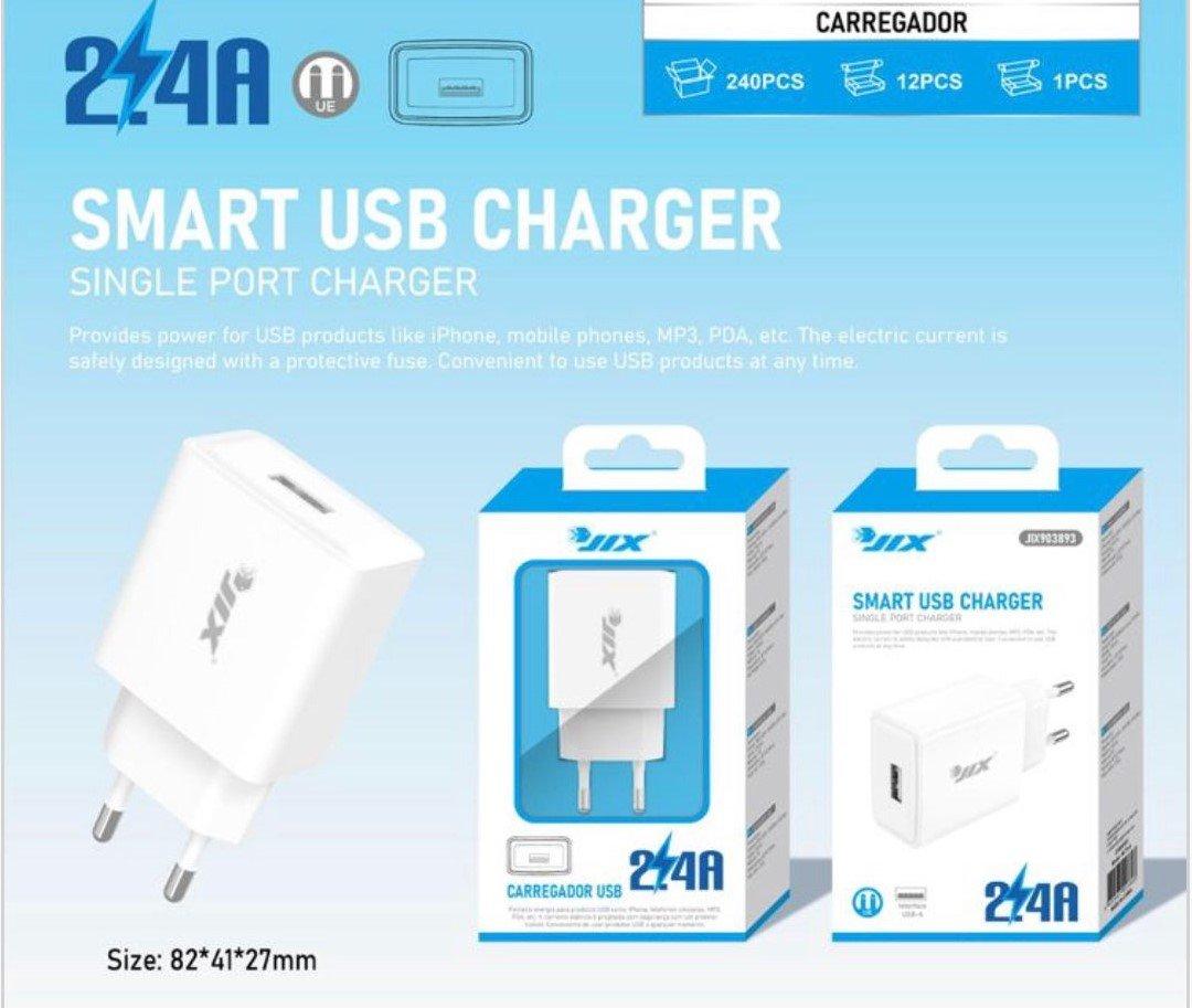 Carregador USB 2.4A