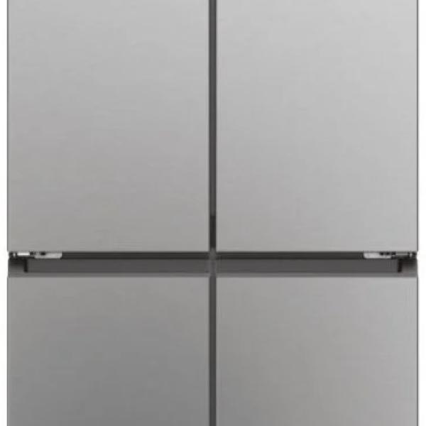 Frigorífico Americano Cube 83 Serie 3 Total No Frost HCR3818ENMM 467L (Platina/Inox) - HAIER
