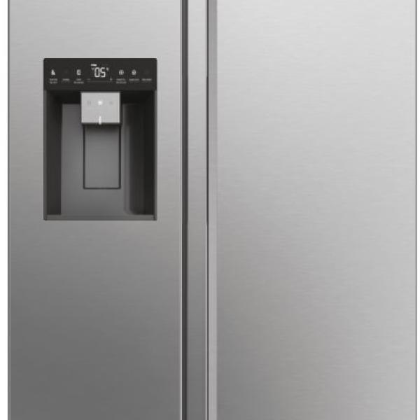 Frigorífico Americano Side By Side SBS 90 Serie 5 HSW59F18EIMM 601L (Platina/Inox) - HAIER