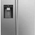 Frigorífico Americano Side By Side SBS 90 Serie 5 HSW59F18EIMM 601L (Platina/Inox) - HAIER