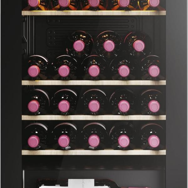Garrafeira Wine Bank 50 Serie 3 HWS34GGH1 34 Garrafas / 90L (Preto) - HAIER