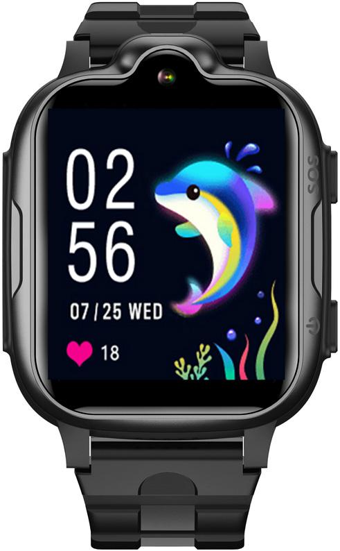 Smartwatch Infantil c/ videochamadas 4G GPS 42mm (Preto) - DCU TECNOLOGIC