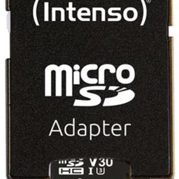Cartão de Memória 32GB UHS - I Professional + Adaptador - INTENSO