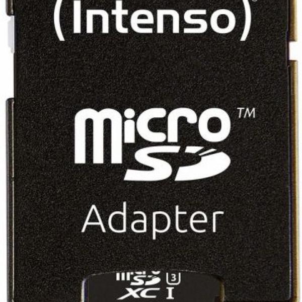 Cartão de Memória 64GB UHS - I Professional + Adaptador - INTENSO