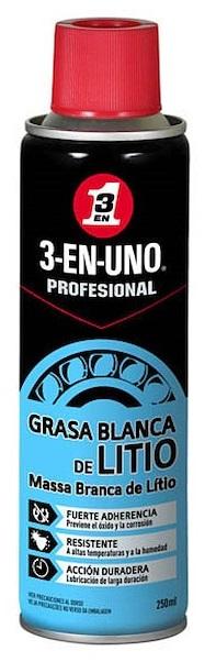 Spray Massa Lubrificante de Lítio (250ml) - 3 - EN - UNO