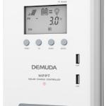 Controlador de Carga LCD 12/24V 30A USB PWM p/ Painel Fotovoltaico