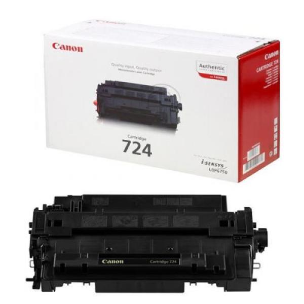 Toner 724 Preto (6000 páginas) - CANON