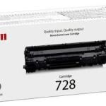 Canon CRG 728 Cartucho 2100páginas Preto — Recondicionado