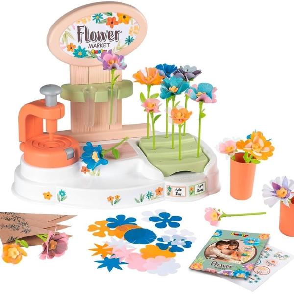Mercado de Flores c/ Acessórios Incluídos - SMOBY