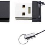 Pen Drive USB 3.2 Slim Line 8GB (Preto) - INTENSO