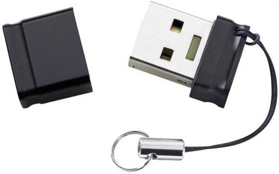 Pen Drive USB 3.2 Slim Line 32GB (Preto) - INTENSO