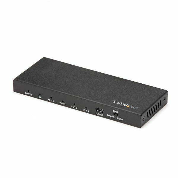 Splitter HDMI Startech ST124HD202 Preto
