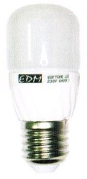 Lampada LED Opalina 220V E27 5W Branco Q. 3000K 360º 400Lm - EDM