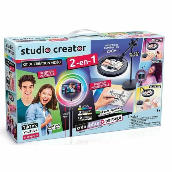Conjunto de Desenho Canal Toys 2 in1 Video Studio (FR)