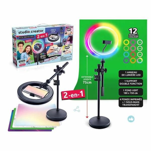 Conjunto de Desenho Canal Toys 2 in1 Video Studio (FR)