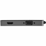 Adaptador USB para VGA/HDMI Startech USB32HDVGA Preto 4K Ultra HD