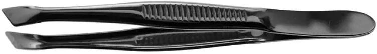 Pinça Oblíqua Baruffaldi 9cm (Preto) - RICKIPARODI