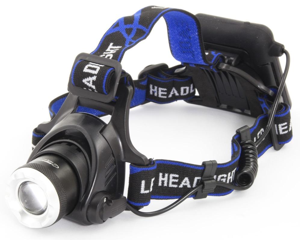 Lanterna de Cabeça 1 SUPER LED T6 5W 600Lm ZOOM - ESPERANZA