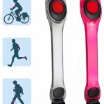 Luz/Lanterna de Sinalização para Braço/Perna/Bicicleta (2 Posições de Luz)
