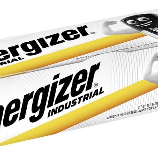Pack 12x Pilhas Alcalinas Industrial 9V PP3 / 6LR61 - ENERGIZER