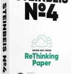 Resma 500x Folhas Papel Fotocopia Reciclado Nº4 Din A4 (80 Gr) - STEINBEIS
