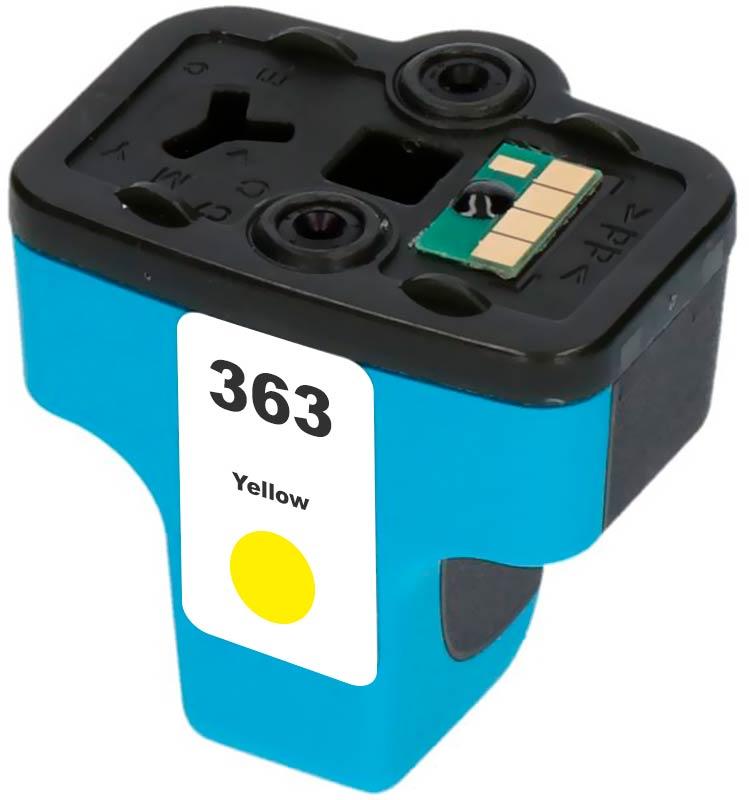 Tinteiro Compativel HP 363 XL Amarelo
