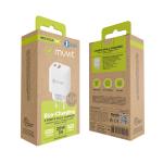 Carregador de Parede Muvit for Change Branco 18 W 20 W