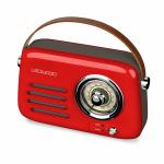 Rádio Transistor Ledwood ALMA RED Vermelho 30 W
