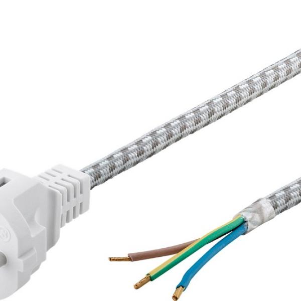 Cabo de Alimentação (0,75mm²) p/ Ferros de Engomar - 3 mts