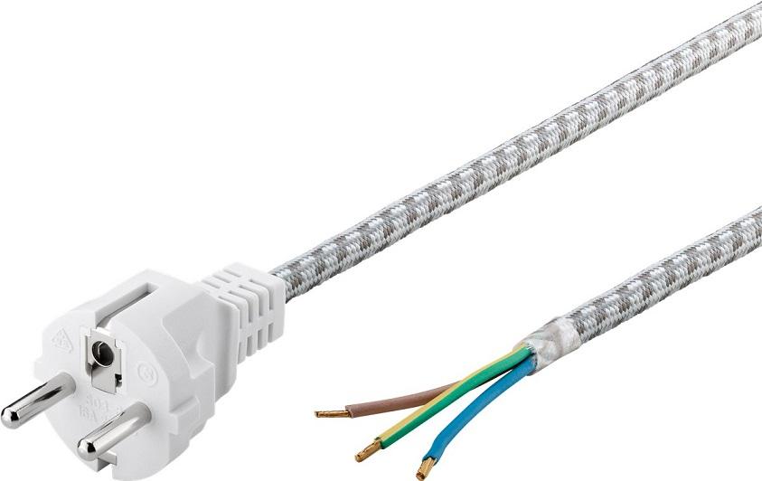 Cabo de Alimentação (0,75mm²) p/ Ferros de Engomar - 3 mts