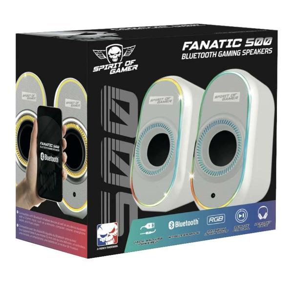 Altifalante PC Spirit of Gamer SP-5500WT Branco 3 W 6 W