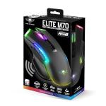 Rato Spirit of Gamer  Elite M-70 Preto