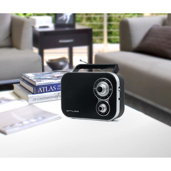 Rádio Muse M051R NEGRO Preto