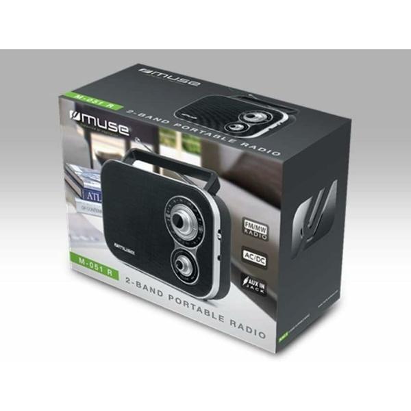 Rádio Muse M051R NEGRO Preto