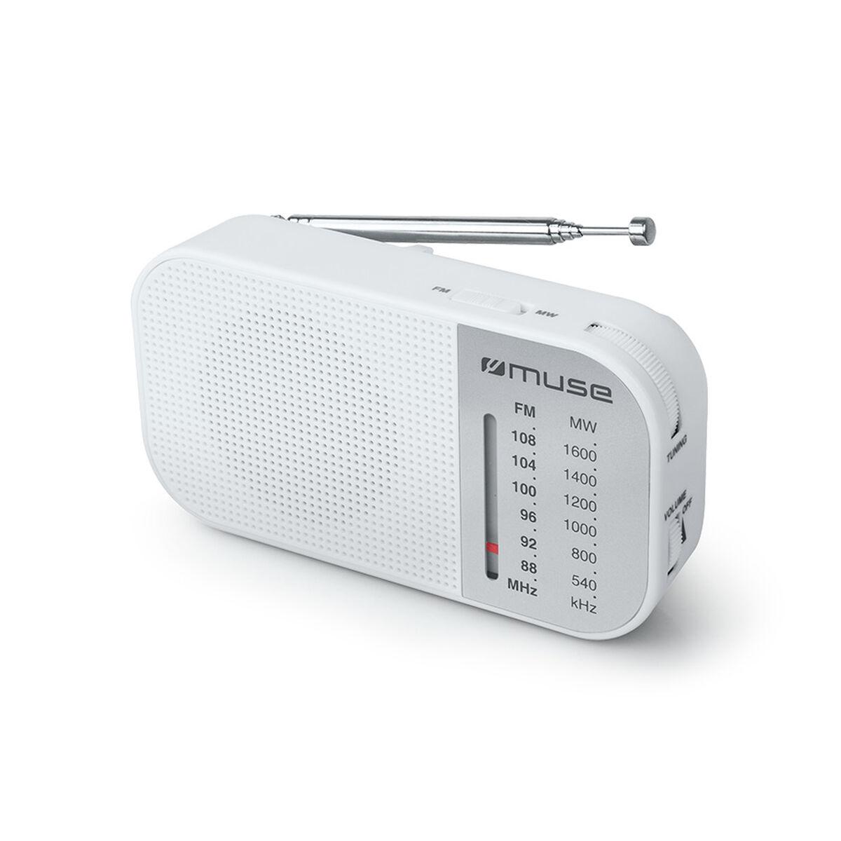 Rádio Muse M-025 Rw Branco