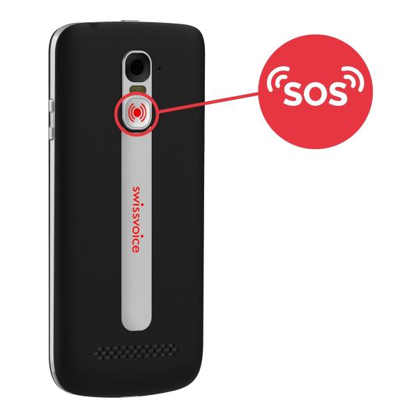 Smartphone Swiss Voice S510-C Preto