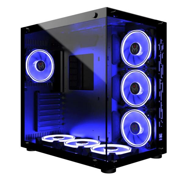 Caixa Semitorre ATX MRED Crystal Sea