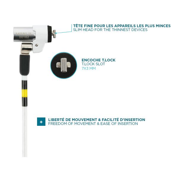 Cabo de Segurança Mobilis 001325 1,8 m