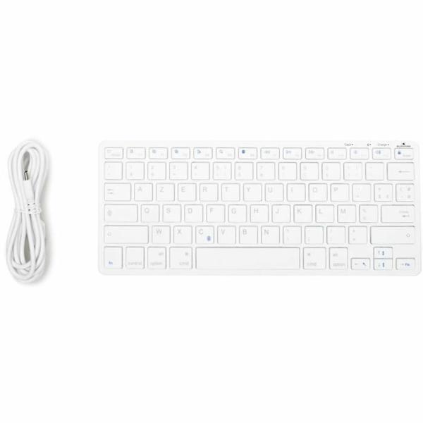 Teclado Bluestork Azerty Francês Branco
