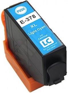 Tinteiro Compativel EPSON 378XL (T3795/3785) - Azul Claro