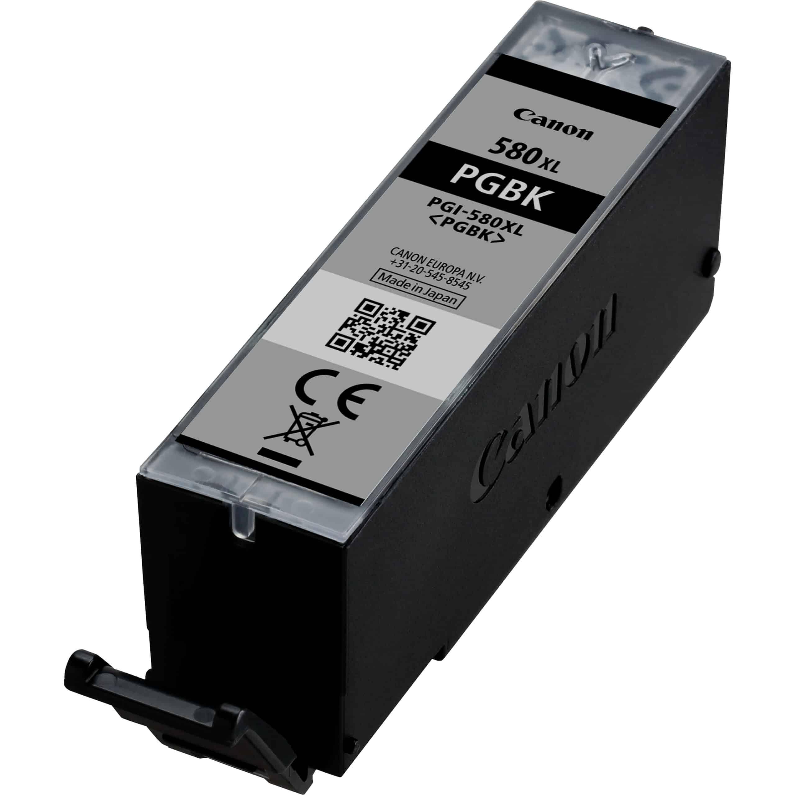 Tinteiro Original Canon PGI - 580PGBKXL Alta Capacidade Preto — Recondicionado