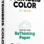 Resma 500x Folhas Papel Fotocopia Reciclado Rosa Din A4 (80 Gr) - STEINBEIS