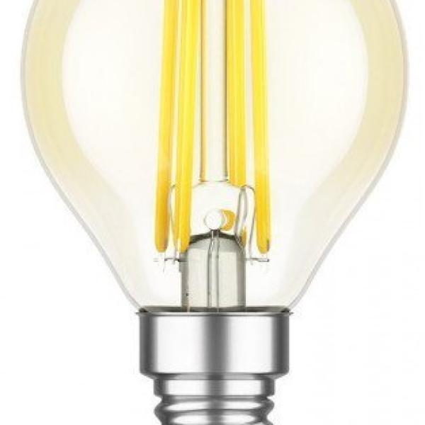 Lâmpada LED E14 G45 Filamento 4,5W Branco Q. 2700K 470Lm - TOSHIBA