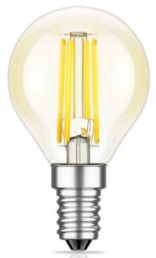Lâmpada LED E14 G45 Filamento 4,5W Branco Q. 2700K 470Lm - TOSHIBA