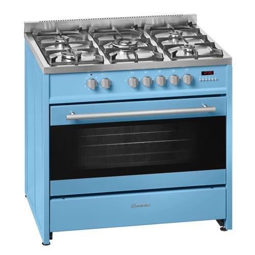 Fogão a Gás MEIRELES 90x60 - 5G.AE.FE.WOK - E911PB