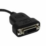 Adaptador Mini DisplayPort para DVI Startech MDP2DVIS             Preto