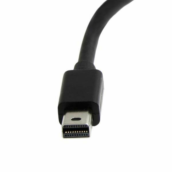 Adaptador Mini DisplayPort para DVI Startech MDP2DVIS             Preto