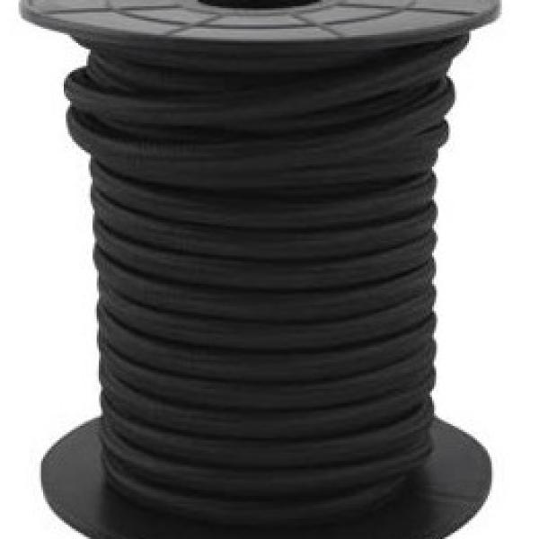 Bobine Cabo Eléctrico Têxtil 2x 0,75mm Preto (10 mts) - GSC
